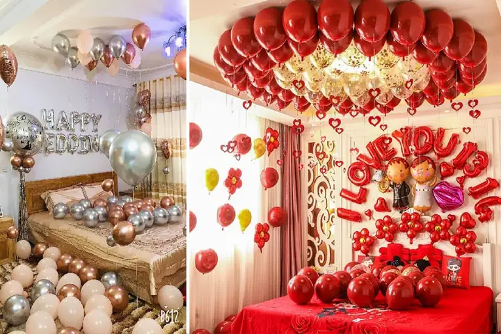 Các Mẫu Trang Trí Giường Cưới Bằng Bóng Bay Nào Đang Được Ưa Chuộng?
