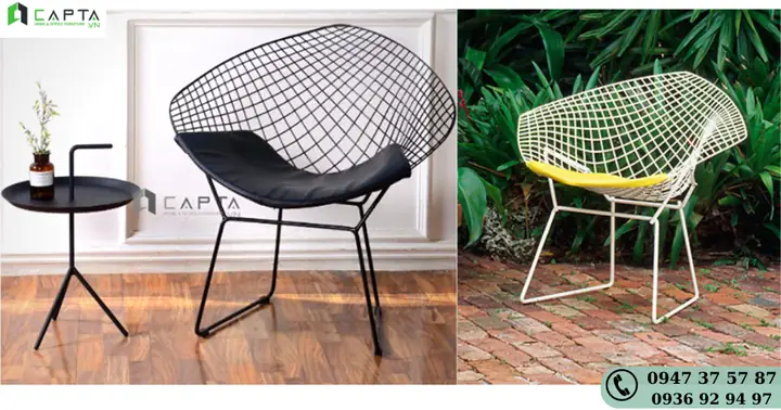 Bộ Bàn Cafe Ban Công Ghế Đơn Cho Không Gian Nhỏ