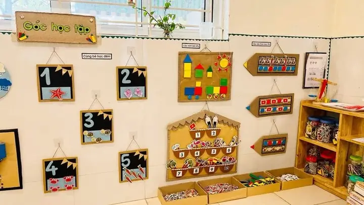 10+ Mẫu Trang Trí Lớp Học Góc Học Tập Đẹp Nhất