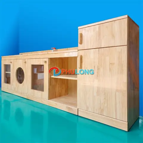 Tủ Bếp Cho Bé Mầm Non Pl2552 - Đồ Chơi Phú Long