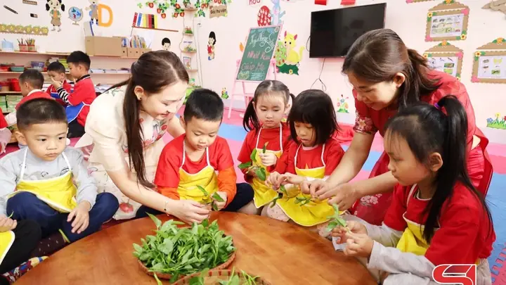 Xây Dựng Trường Mầm Non Lấy Trẻ Làm Trung Tâm Xây Dựng Trường Mầm Non Lấy Trẻ Làm Trung Tâm