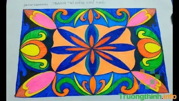 Những Bài Vẽ Trang Trí Hình Chữ Nhật: Hướng Dẫn Tạo Mẫu Đơn ...