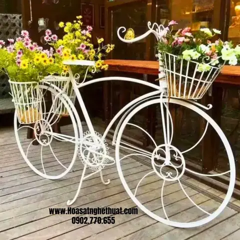 Xe Đạp Hoa Sắt Mỹ Thuật Trang Trí Cho Lễ Hội Xe Đạp Hoa Sắt Mỹ Thuật Trang Trí Cho Lễ Hội