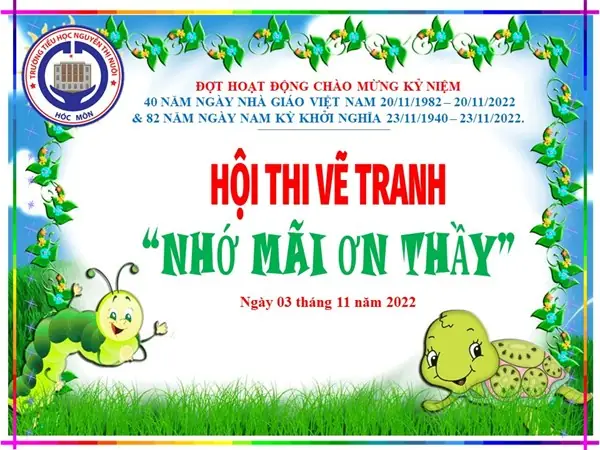 Hình Ảnh Cho Vẽ Tranh Trang Trí Hội Trường Ngày 20-11:
