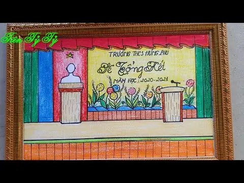 Hình Ảnh Cho Vẽ Tranh Trang Trí Hội Trường Ngày 20-11: