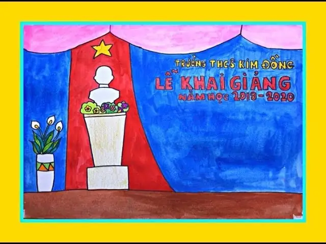 Hình Ảnh Cho Vẽ Tranh Trang Trí Hội Trường Ngày 20-11: