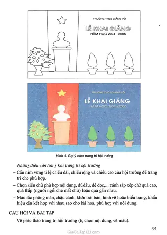 Hình Ảnh Cho Vẽ Tranh Trang Trí Hội Trường Ngày 20-11: