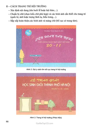 Hình Ảnh Cho Vẽ Tranh Trang Trí Hội Trường Ngày 20-11: