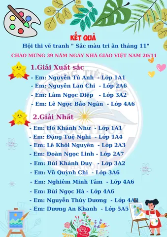 Hình Ảnh Cho Vẽ Tranh Trang Trí Hội Trường Ngày 20-11: