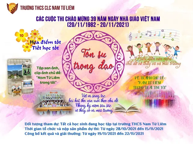 Hình Ảnh Cho Vẽ Tranh Trang Trí Hội Trường Ngày 20-11: