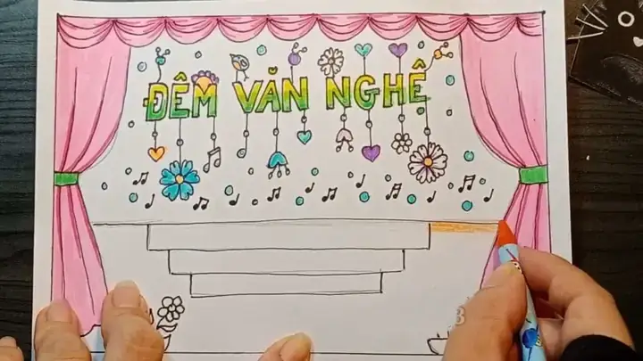 Sân Khấu Vẽ Trang Trí Hội Trường Lớp 9: Hướng Dẫn & 100+ Mẫu ...