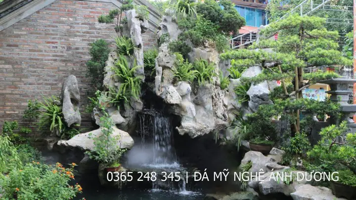 Cách Trang Trí Hòn Non Bộ Đẹp Bắt Mắt Ánh Dương - Đá ...