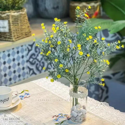 Lọ Hoa Nhí Để Bàn Đẹp- Cc731 Cây Giả Trang Trí Nhà Đẹp - Lan ... Lọ Hoa Nhí Để Bàn Đẹp- Cc731 Cây Giả Trang Trí Nhà Đẹp - Lan ...