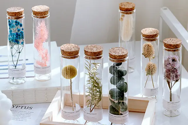 10+ Ý Tưởng Trang Trí Lọ Thủy Tinh Đẹp, Đơn Giản, Dễ Làm