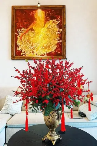 Cách Trang Trí Lọ Hoa Ngày Tết Để Tô Điểm Cho Phòng Khách?