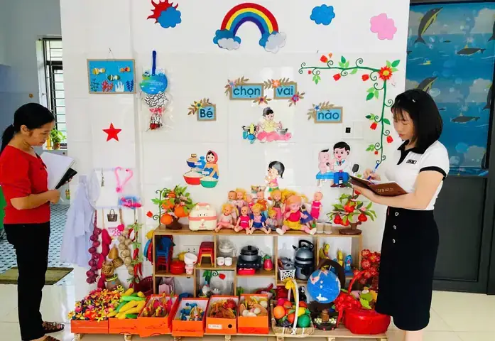 Hình Ảnh Trang Trí Môi Trường Lớp Học Mầm Non: Ý Tưởng Thiết ...