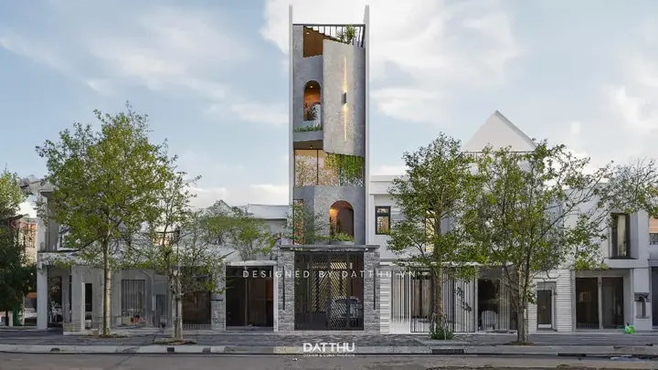 Mặt Tiền Nhà Phố 5m Đẹp: 30 Thiết Kế Xu Hướng 2025