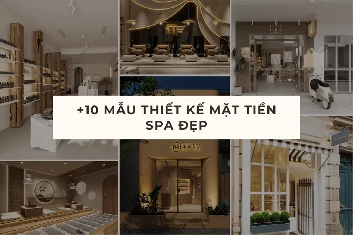 10 Mẫu Thiết Kế Mặt Tiền Spa Đẹp | Qdc Design & Build