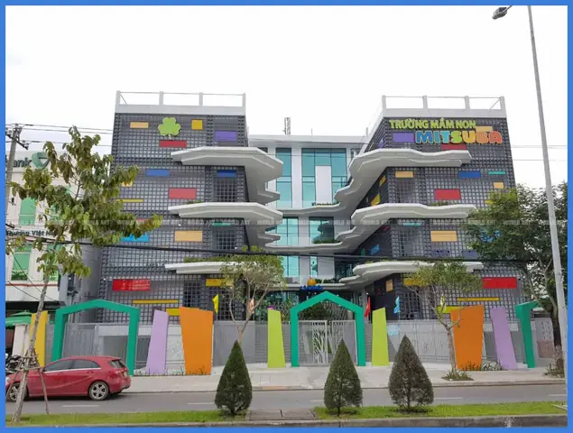 Trường Mầm Non Mitsuba / Thiết Kế Thi Công Bảng Hiệu Và ...