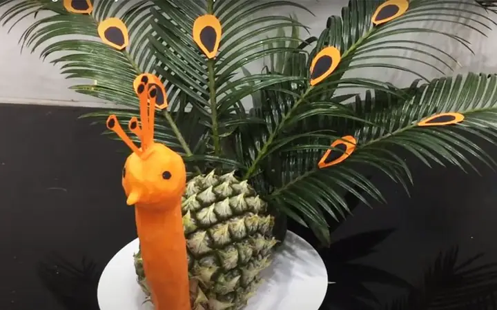 Tìm Kiếm Trang Trí Món Ăn Hình Con Công Có Cách Làm Như Thế Nào?