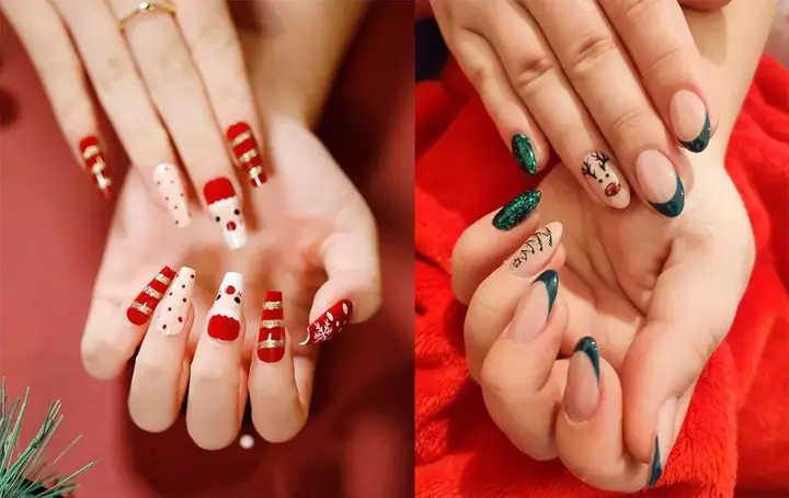 Top 40+ Mẫu Nail Noel Hot Trend Năm Nay Nên Thử Ngay