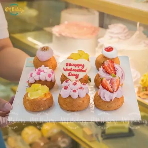Banh Susing Trang Trí Ngày Lễ Tình Nhân - Hmcake