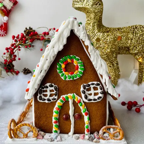 [snl] Trang Trí Nhà Gừng Giáng Sinh