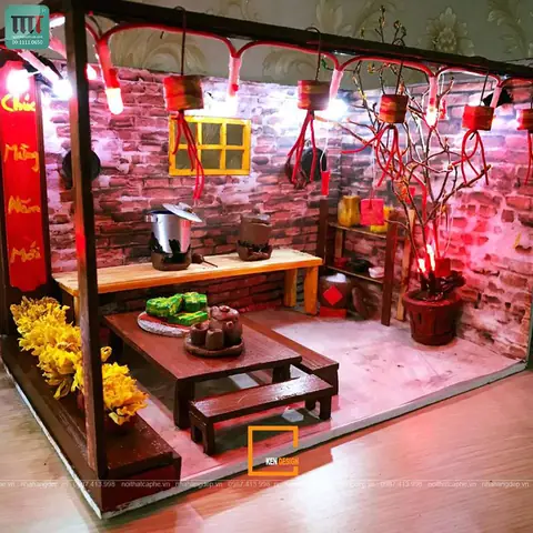 Trang Trí Nhà Hàng Dip Tết Với Sắc Đỏ May Mắn Trang Trí Nhà Hàng Dip Tết Với Sắc Đỏ May Mắn