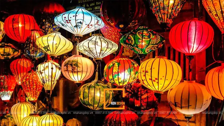 Trang Trí Nhà Hàng Dip Tết Với Sắc Đỏ May Mắn