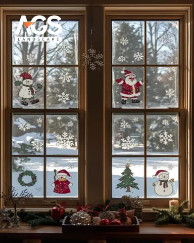 Sử Dụng Decal Dán Kính Và Tranh Vẽ Tay