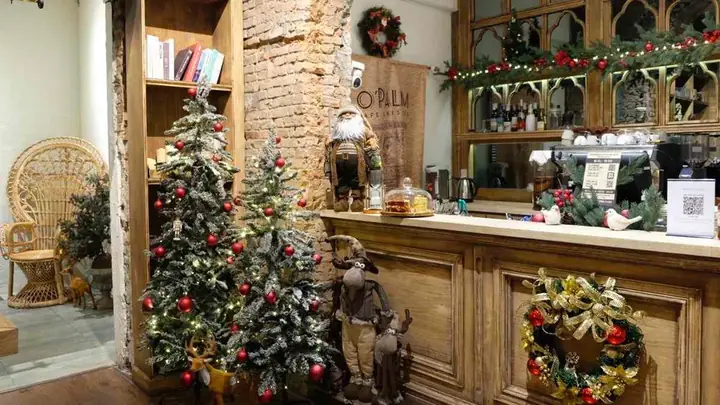 Ý Tưởng Trang Trí Noel Cho Quán Cafe, Trà Sữa, Nhà Hàng Ý Tưởng Trang Trí Noel Cho Quán Cafe, Trà Sữa, Nhà Hàng