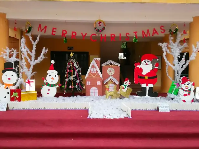 Ý Tưởng Trang Trí Noel Cho Trường Mầm Non Ý Tưởng Trang Trí Noel Cho Trường Mầm Non