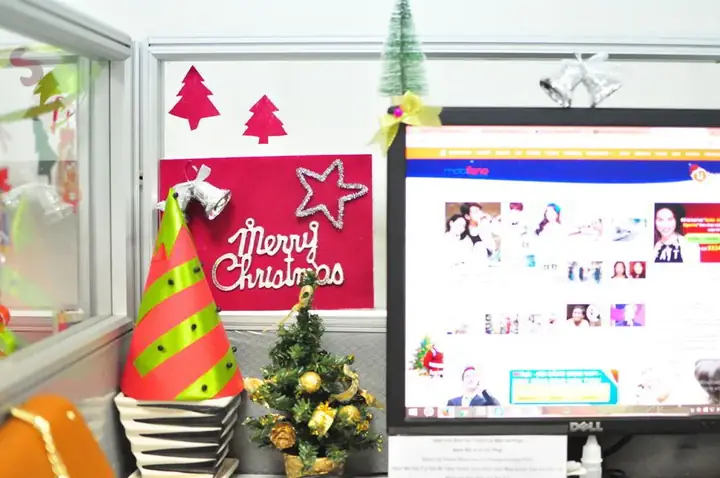 Ý Tưởng Trang Trí Noel Cho Bàn Làm Việc Ý Tưởng Trang Trí Noel Cho Bàn Làm Việc