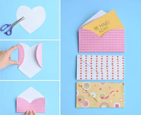 Cách Gấp Phong Bì Hình Trái Tim Cách Gấp Phong Bì Hình Trái Tim