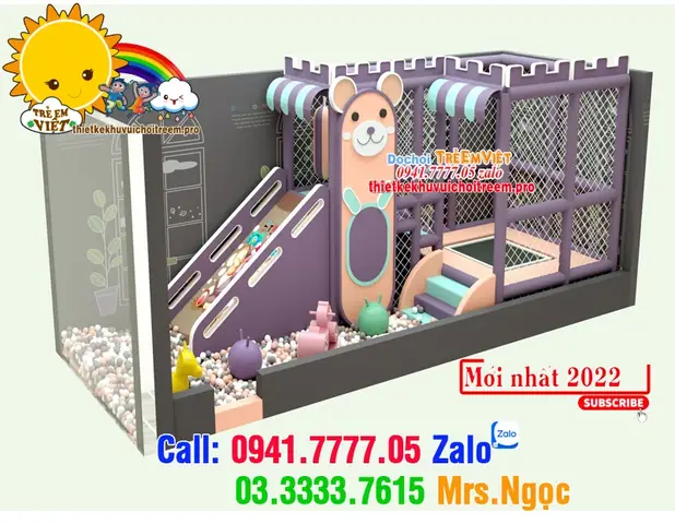 Bí Quyết Thiết Kế Khu Vui Chơi Cho Bé Tại Gia Đình 2022