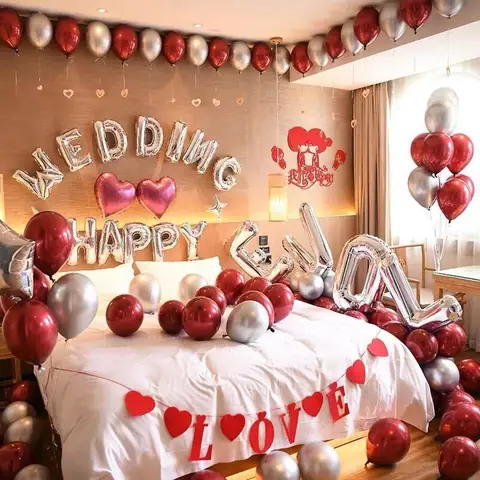 Bộ Bóng Bay Trang Trí Phòng Cưới Hà Nội