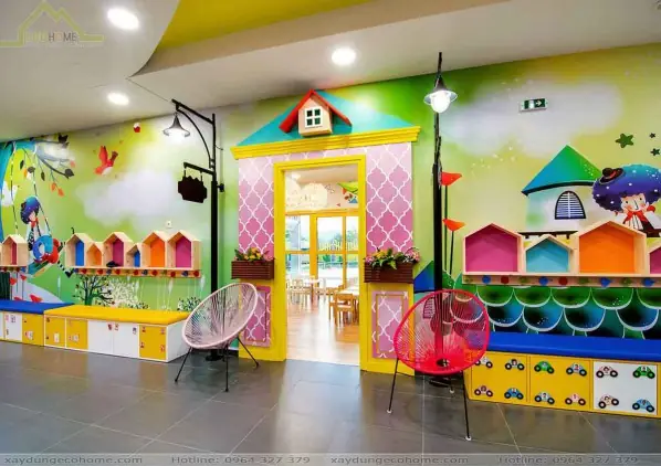 Ngoài Ra Còn Có 1 Cách Trang Trí Phòng Học Mầm Non Theo Phương Tây Được Áp Dụng Nhiều Ở Các Trường Quốc Tế, Trường Tư, Hay Nhóm Trẻ Lớn.