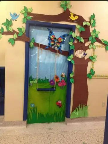 Trang Trí Phòng Học Mầm Non Từ Cửa Ra Vào