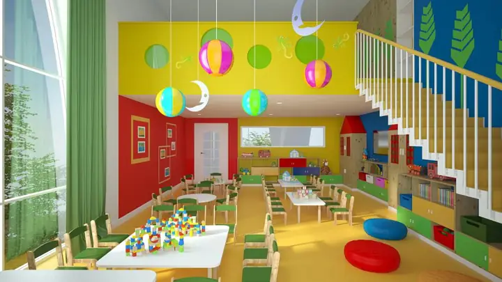 Cách Trang Trí Phòng Học Mầm Non Chuyên Nghiệp Bằng Việc Sử Dụng Bộ Bàn Ghế Thích Hợp.