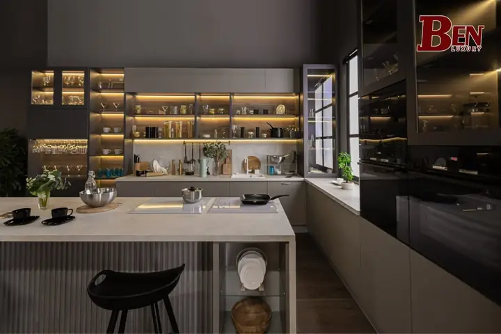 25+ Mẫu Kệ Rượu Ngăn Phòng Khách Và Bếp Đẹp, Hiện Đại, Tiện Nghi