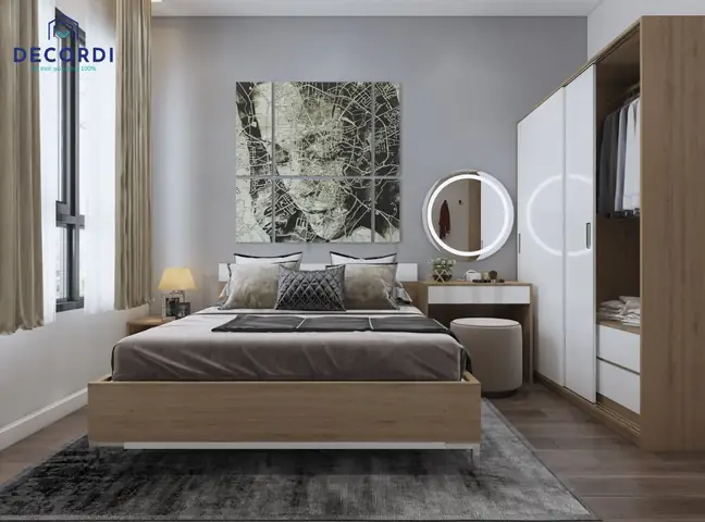 Chọn Thảm Lót Sàn Trang Trí Phòng Ngủ Nhỏ Vợ Chồng