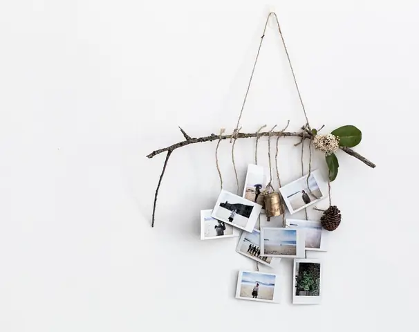 Treo Ảnh Theo Nhánh Cây Trang Trí