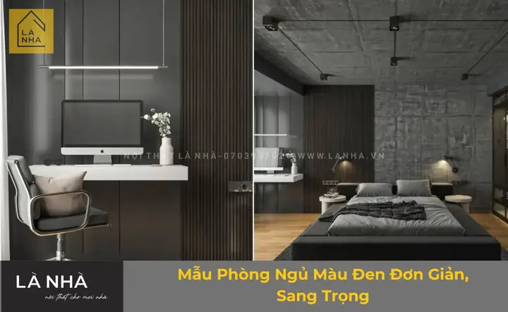 82+ Mẫu Phòng Ngủ Màu Đen Đẹp, Sang Trọng Cho Nam Và Nữ