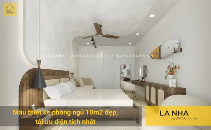 20+ Mẫu Thiết Kế Phòng Ngủ 10m2 Đẹp Tối Ưu Công Năng