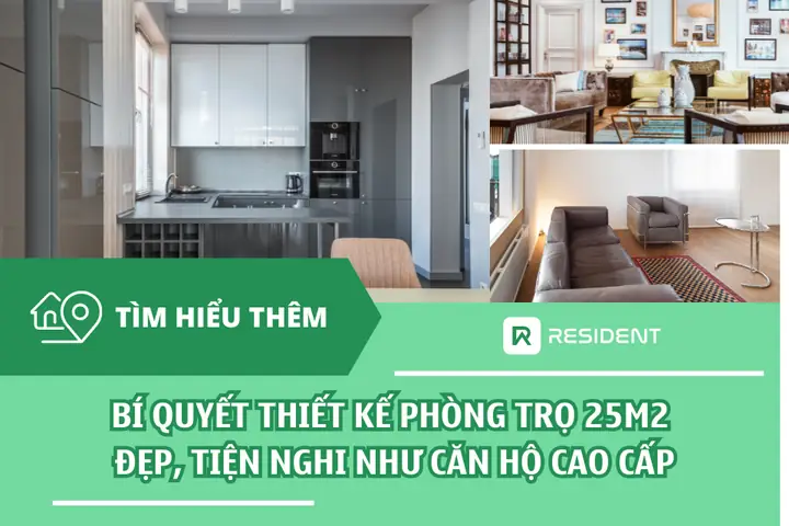 Mẹo Thiết Kế Phòng Trọ 25m2 Đẹp Và Tiện Nghi Như Căn Hộ Cao Cấp ...