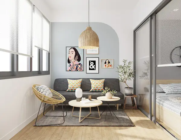 Bật Mí: Cách Thiết Kế Phòng Trọ 25m2 Đẹp Như Căn Hộ Cao Cấp