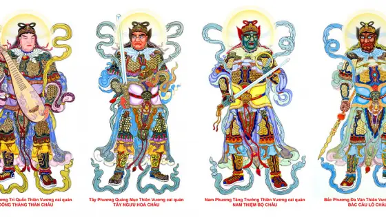 Tứ Đại Thiên Vương: Nguồn Gốc, Ý Nghĩa Và Vị Trí Trong Văn Hóa Phật Giáo