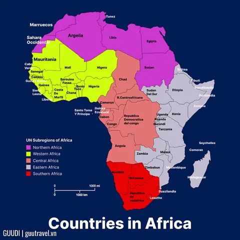 Châu Phi Gồm Những Nước Nào? Danh Sách Đầy Đủ 54 Quốc Gia Châu Phi Gồm Những Nước Nào? Danh Sách Đầy Đủ 54 Quốc Gia