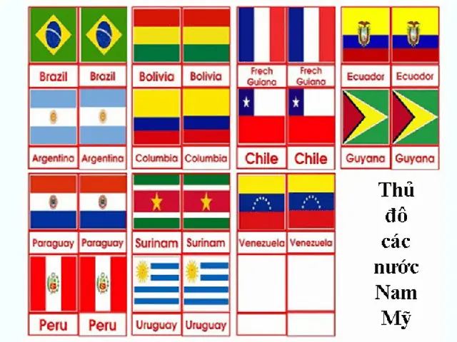 Nam Mỹ Gồm Những Nước Nào? Danh Sách Đầy Đủ 12 Quốc Gia