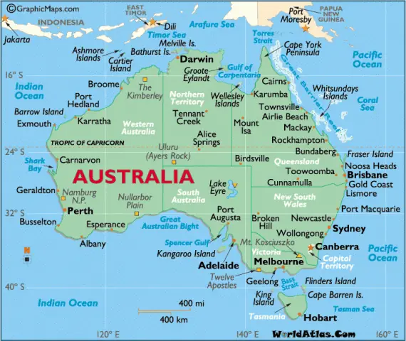 Nước Úc Thuộc Châu Nào? Vị Trí Địa Lý Và Phân Tích Chi Tiết